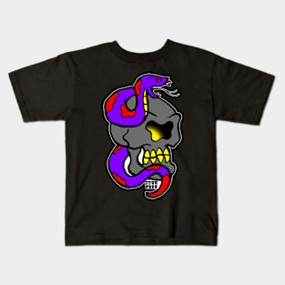 Cyclops Skull Kids T-Shirt